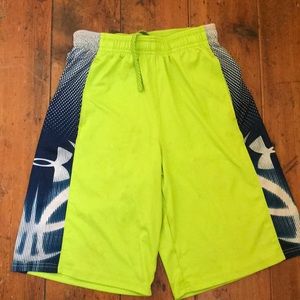 Boys under armour basketball shorts
